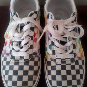 Vans  checkerboard multiple color Sneakers